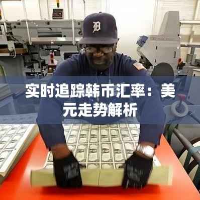 实时追踪韩币汇率：美元走势解析