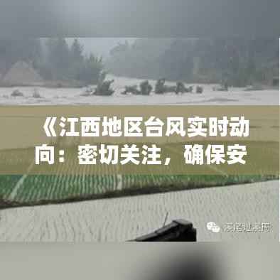 《江西地区台风实时动向:密切关注,确保安全》