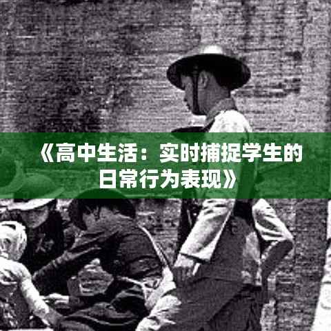 《高中生活:实时捕捉学生的日常行为表现》