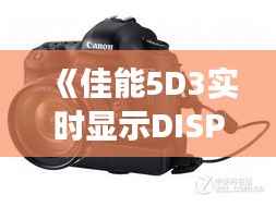 《佳能5D3实时显示DISP功能解析:摄影新体验》