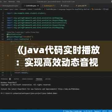 《Java代码实时播放:实现高效动态音视频播放功能》