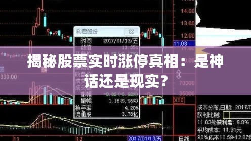 揭秘股票实时涨停真相:是神话还是现实?