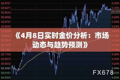 《4月8日实时金价分析:市场动态与趋势预测》