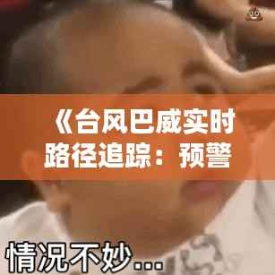 《台风巴威实时路径追踪:预警与应对全解析》