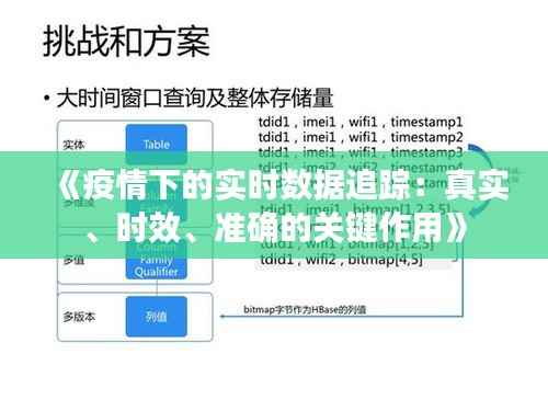 《疫情下的实时数据追踪：真实、时效、准确的关键作用》
