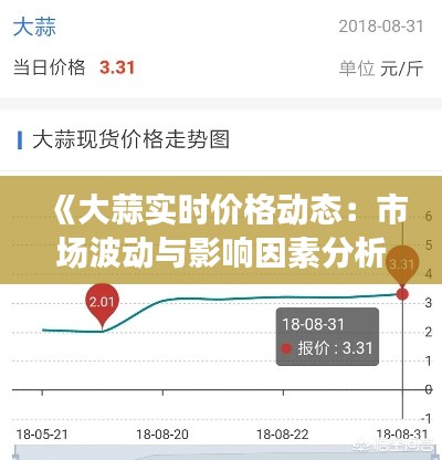 《大蒜实时价格动态:市场波动与影响因素分析》