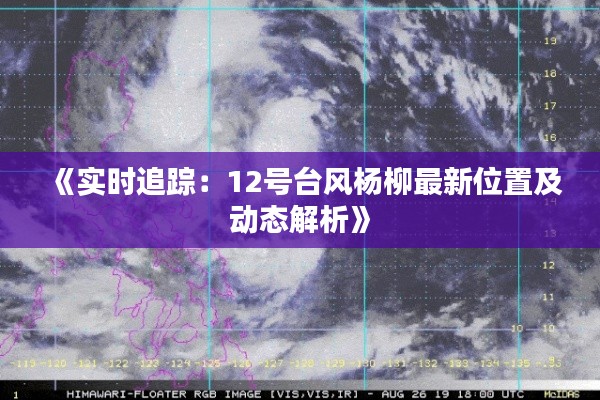 《实时追踪:12号台风杨柳最新位置及动态解析》