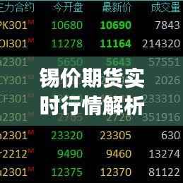 锡价期货实时行情解析:市场动态与投资策略
