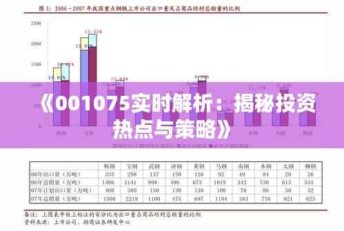 《001075实时解析：揭秘投资热点与策略》