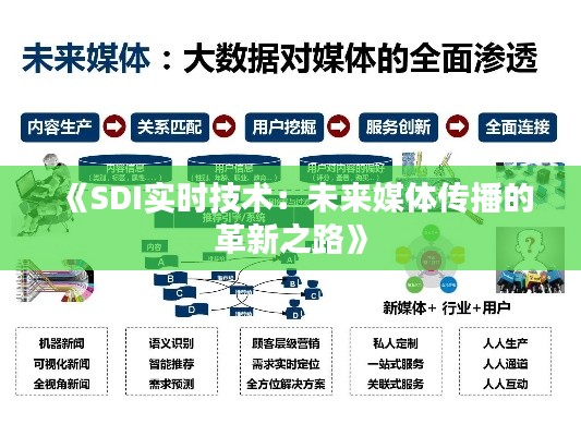 《SDI实时技术:未来媒体传播的革新之路》