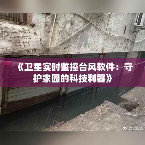 《卫星实时监控台风软件:守护家园的科技利器》