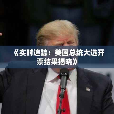 《实时追踪：美国总统大选开票结果揭晓》