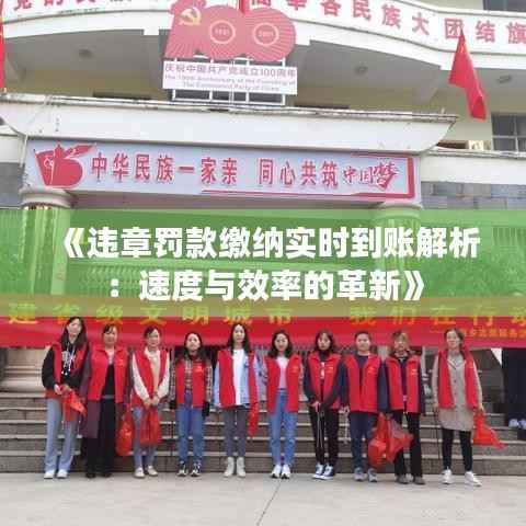 《违章罚款缴纳实时到账解析:速度与效率的革新》