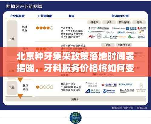 北京种牙集采政策落地时间表揭晓,牙科服务价格将如何变化?
