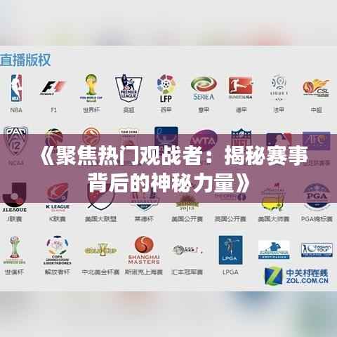 《聚焦热门观战者:揭秘赛事背后的神秘力量》