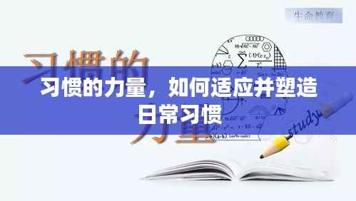 习惯的力量,如何适应并塑造日常习惯