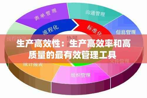 生产高效性:生产高效率和高质量的最有效管理工具