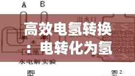 高效电氢转换：电转化为氢气 