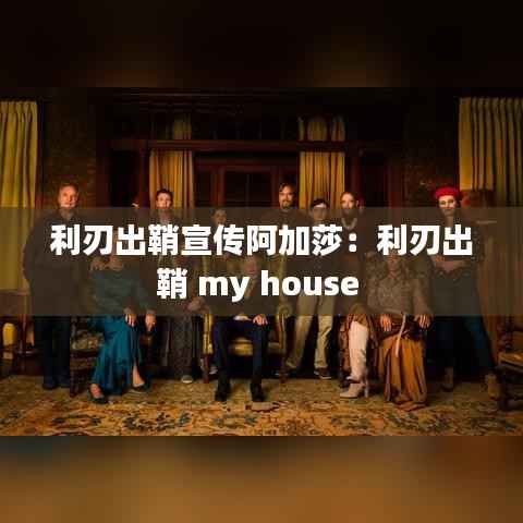 利刃出鞘宣传阿加莎：利刃出鞘 my house 