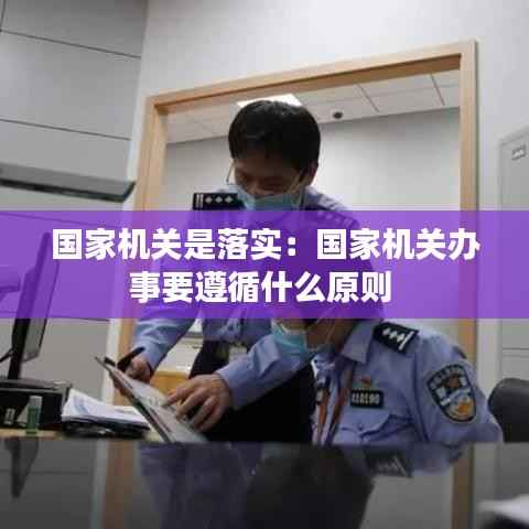 国家机关是落实：国家机关办事要遵循什么原则 