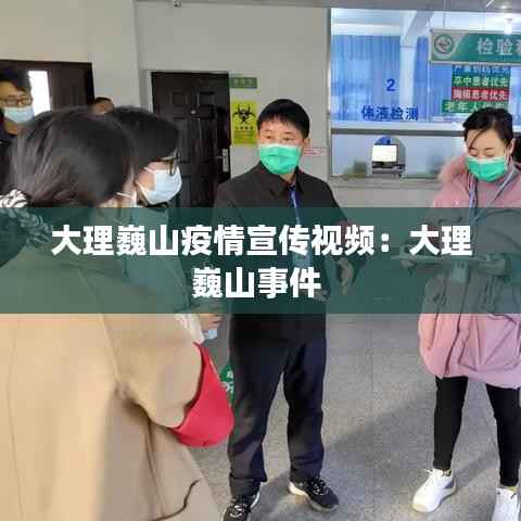 大理巍山疫情宣传视频:大理巍山事件