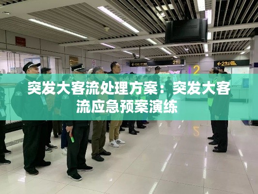 突发大客流处理方案:突发大客流应急预案演练