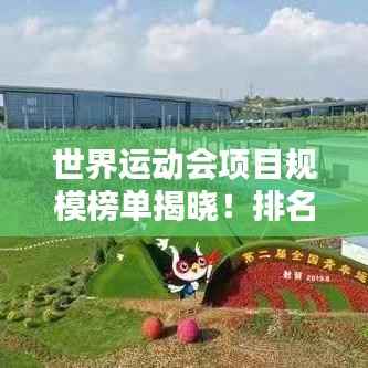 世界运动会项目规模榜单揭晓!排名及影响力一览