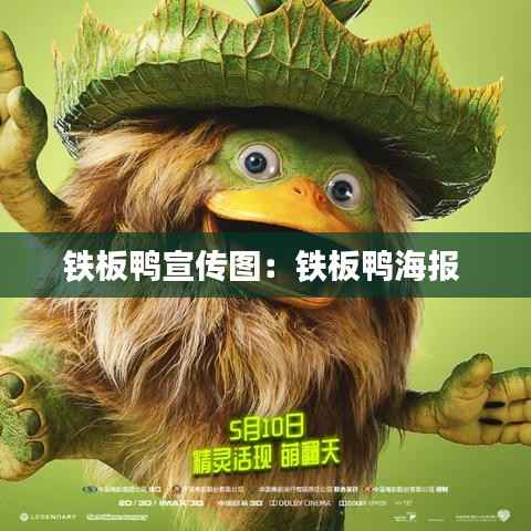 铁板鸭宣传图:铁板鸭海报