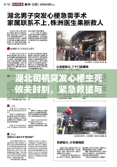 湖北司机突发心梗生死攸关时刻,紧急救援与反思