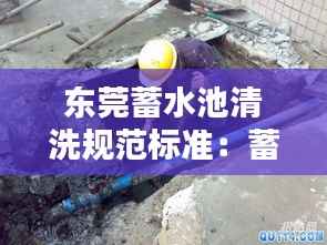 东莞蓄水池清洗规范标准：蓄水池清洗方案 