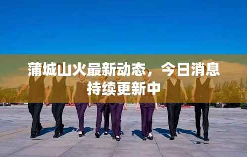蒲城山火最新动态，今日消息持续更新中