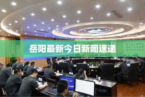 岳阳最新今日新闻速递