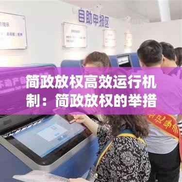简政放权高效运行机制:简政放权的举措