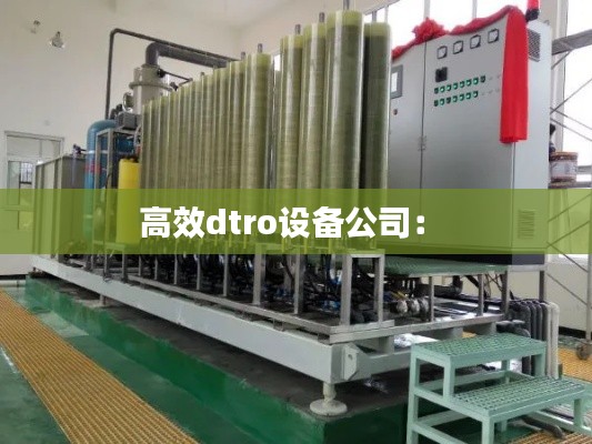 高效dtro设备公司: