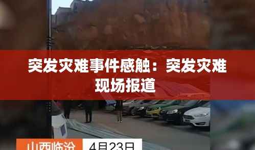 突发灾难事件感触:突发灾难现场报道