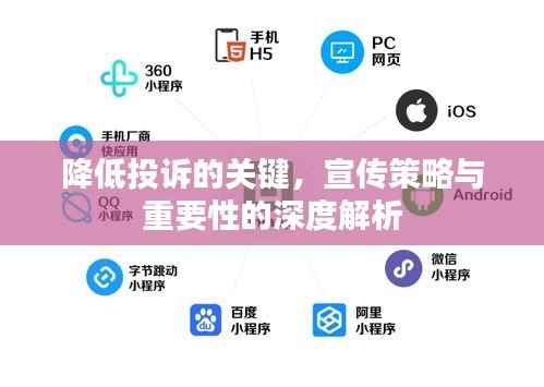 降低投诉的关键,宣传策略与重要性的深度解析