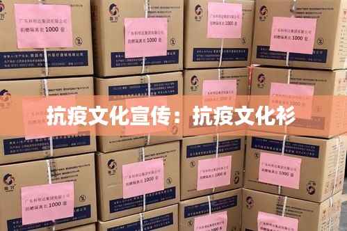 抗疫文化宣传：抗疫文化衫 