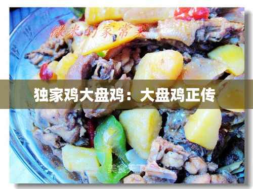 独家鸡大盘鸡:大盘鸡正传