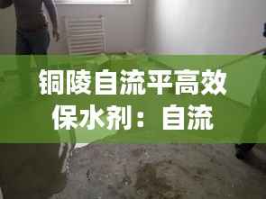 铜陵自流平高效保水剂：自流平含水率 