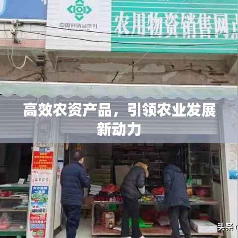 高效农资产品,引领农业发展新动力