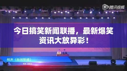 今日搞笑新闻联播,最新爆笑资讯大放异彩!