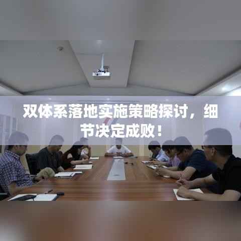 双体系落地实施策略探讨,细节决定成败!