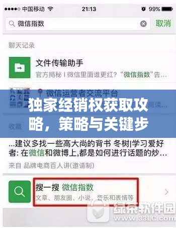 独家经销权获取攻略，策略与关键步骤揭秘