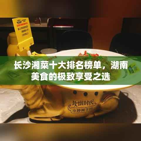 长沙湘菜十大排名榜单，湖南美食的极致享受之选