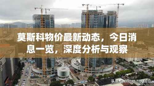 莫斯科物价最新动态,今日消息一览,深度分析与观察