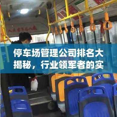 停车场管理公司排名大揭秘,行业领军者的实力展示
