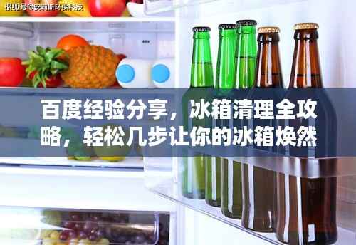 百度经验分享,冰箱清理全攻略,轻松几步让你的冰箱焕然一新!