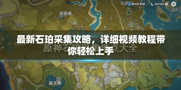 最新石珀采集攻略,详细视频教程带你轻松上手