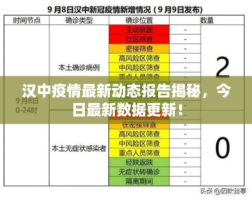 汉中疫情最新动态报告揭秘，今日最新数据更新！