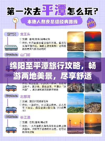绵阳至平潭旅行攻略,畅游两地美景,尽享舒适之旅!
